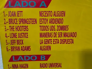 ROCK & POP LP VINILO PROMO ARGENTINA 1985