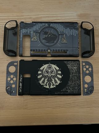 Funda y tapa trasera Zelda Switch