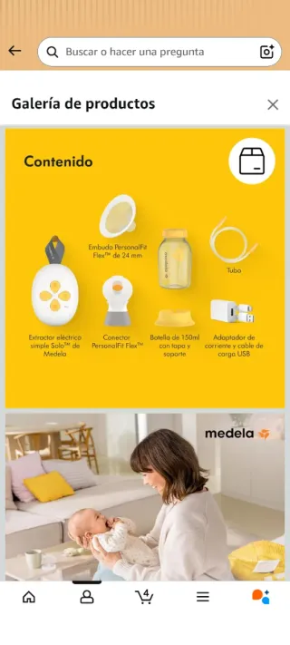 Medela Solo Extractor de Leche Eléctrico