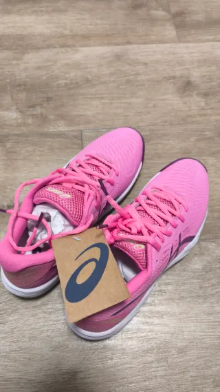 Zapatillas pádel ASICS mujer rosa/morado