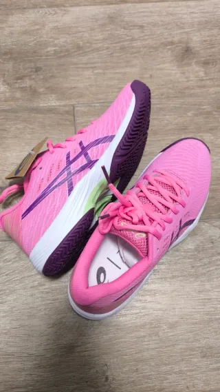 Zapatillas pádel ASICS mujer rosa/morado