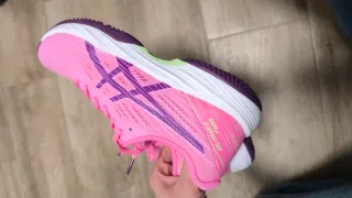 Zapatillas pádel ASICS mujer rosa/morado