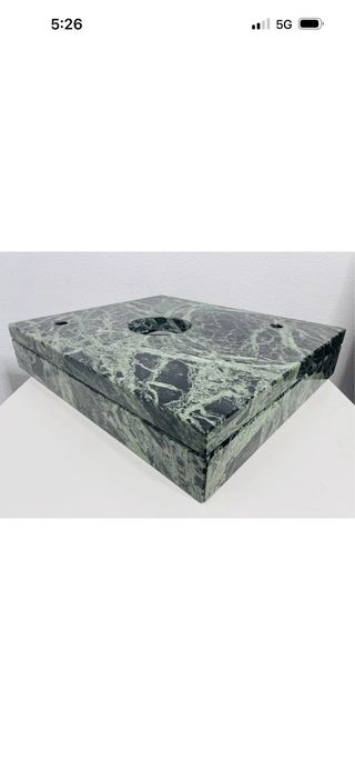 Base Mármol Verde para Proyecto Tocadiscos