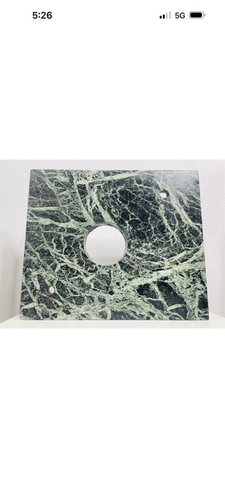 Base Mármol Verde para Proyecto Tocadiscos