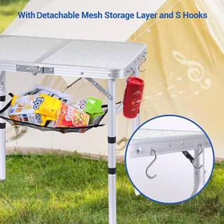 Mesa Plegable Camping Sportneer 23.6