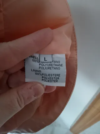 Giacca in pelle rosa donna tg L o 44 ita