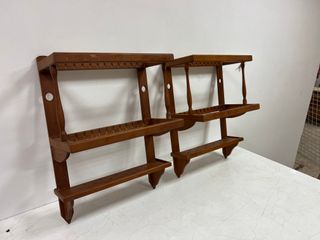 Estantería de madera para coleccionables