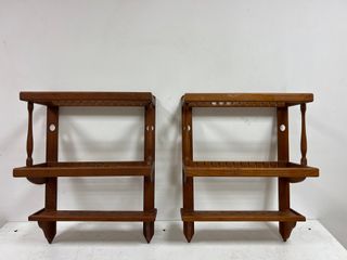 Estantería de madera para coleccionables