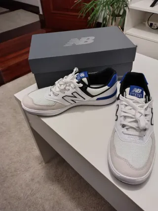 New Balance 574 Blancas y Azules