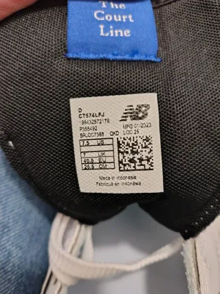 New Balance 574 Blancas y Azules