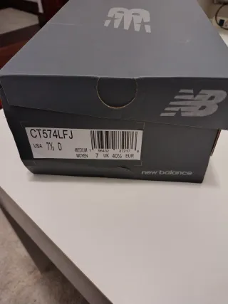 New Balance 574 Blancas y Azules