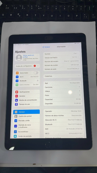 Ipad 5 Generación 32 GB