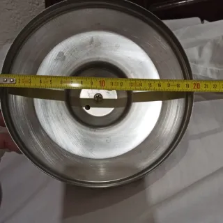 Coperchio originale inox cioccolatiera GBG MOD CO5