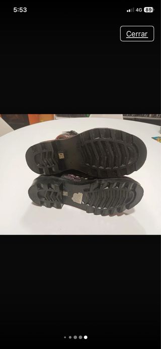 Botas de agua con estampado floral