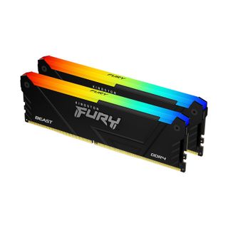 ‼️NUEVA‼️MEMORIA RAM KINGSTON 2x16GB 32GB 3200MHZ RGB DDR4 SIN USO