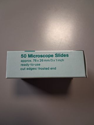 50 Vetrini per microscopio Knittel Glaser