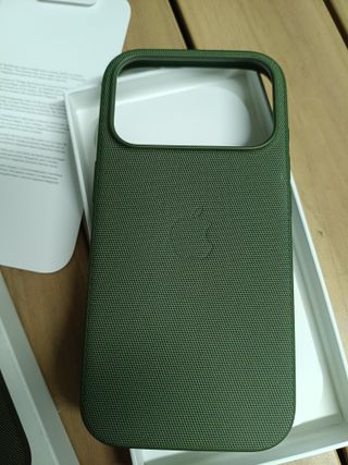 Funda de trenzado técnico con MagSafe para el iPhone 17 Pro - Verde