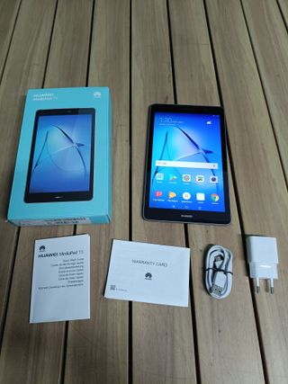 Huawei Mediapad T3 10 - Tableta 9.6", HD IPS, WiFi, Procesador Quad-Core Snapdragon 425, 2GB RAM, 16GB Memoria Interna, Android 7, color Gris