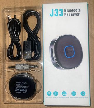 Receptor Bluetooth 5.0 AUX Inalámbrico