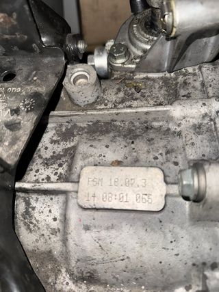 Caja de cambios Audi A3 8L