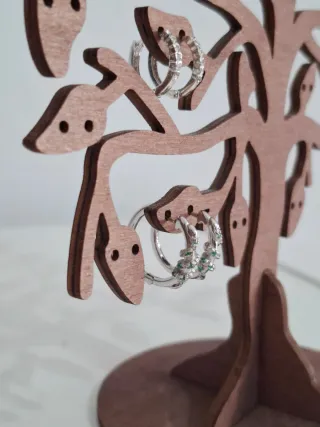 Pendientes Aro Serpiente con Circonitas