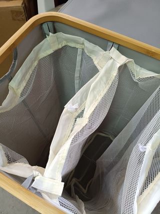 SONGMICS LCB515G01 Cesto de Ropa Sucia con Tapa