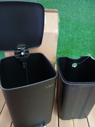 SONGMICS LTB591B0802 Cubo de Basura de Baño, 8 L