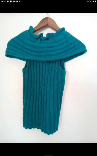 Blusa o chaleco verde