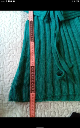 Blusa o chaleco verde