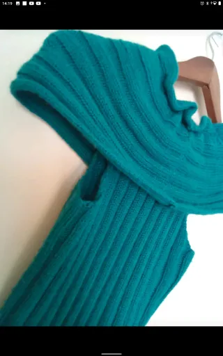 Blusa o chaleco verde