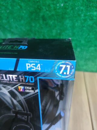 Spirit Of Gamer Elite-H70 Auriculares Gaming USB Negros