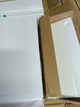 VASAGLE Mesita de Noche, Mesa Auxiliar con Cajón, Asa, Compartimento Abierto, para Dormitorio, Salón, Blanco Nube LET619T14