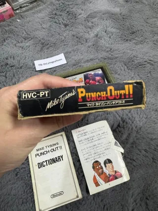 Mike Tyson's Punch Out Famicom Jap