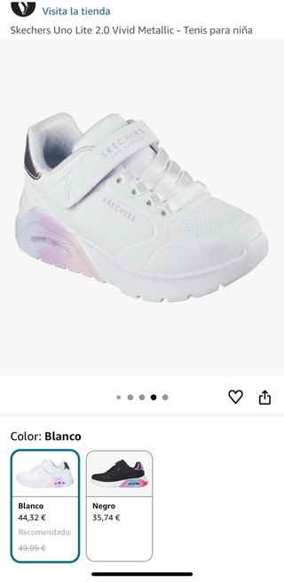 Skechers Uno Lite 2.0 Niña ESTAN NUEVAS SIN USAR.