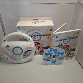 Mario Kart Wii + Wheel Box - Nintendo Wii