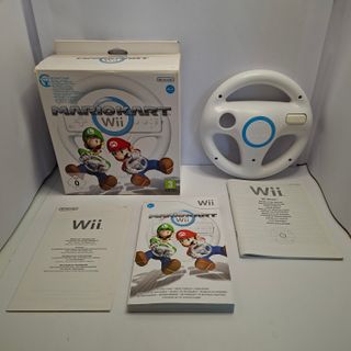 Mario Kart Wii + Wheel Box - Nintendo Wii