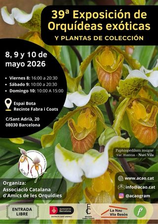 Exposición Orquídeas y Plantas de Colección