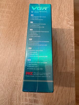 VGR V-353 Maquinilla de Afeitar Profesional