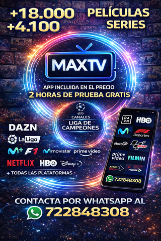 Servicio de entretenimiento Android y IPhone