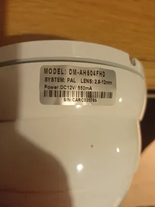 Cámara de vigilancia CCTV