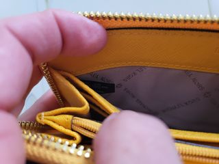 Portafoglio Michael Kors Giallo
