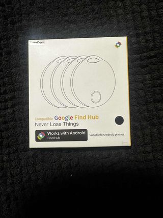 Google Find Hub Tracker Tag - 4 pezzi