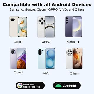 Google Find Hub Tracker Tag - 4 pezzi