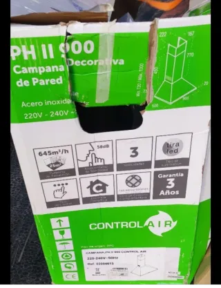 Campana Extractora Control Air PH II 900 NUEVA