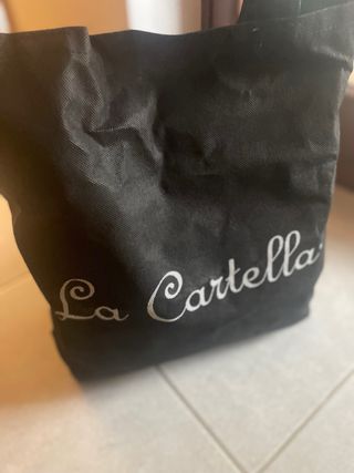 Borsa cartella nera La Cartella