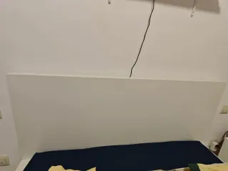 Cama Malm 140x200 con canapé y cabecero