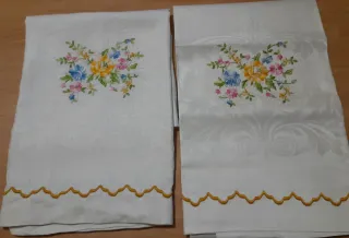 Asciugamani fiandra vintage Umberto Siletti