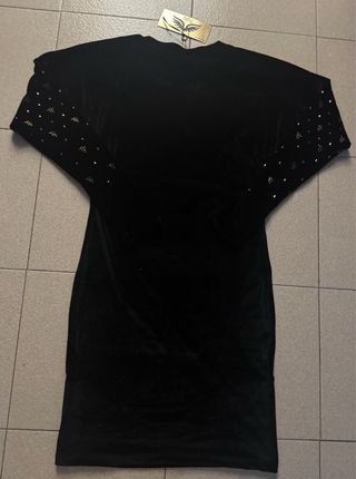 Vestido Terciopelo T.A.T.U. Negro