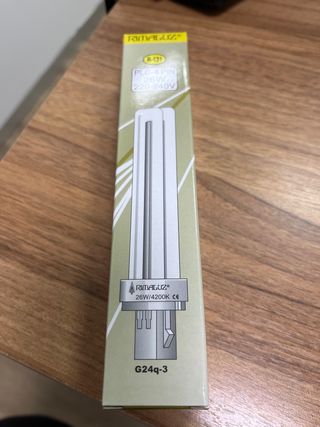Bombilla RIMALUZ PLC 4 pines 26W 4200K