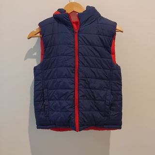 Chaleco reversible Kids Collection rojo y azul